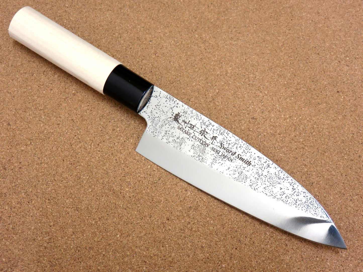 Japanese Masamune Kitchen Deba Knife 155mm 6.1 inch Nashiji blade SEKI JAPAN