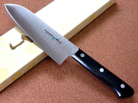 Japanese Kitchen Santoku Knife 170mm 6.7 inch Meat Fish cutting SEKI JAPAN Japon