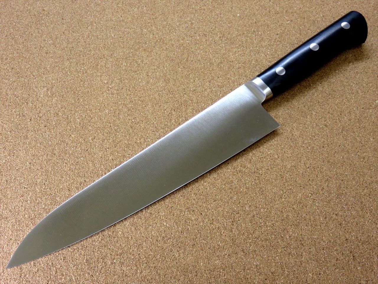 Japanese Masahiro Kitchen Gyuto Chef's Knife 9.4 inch MV Honyaki Meat SEKI JAPAN