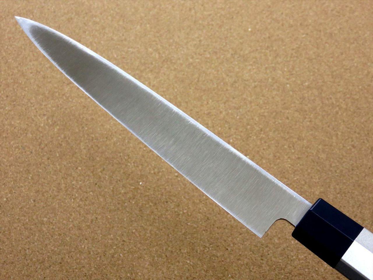 Japanese Kitchen Sashimi Knife 8.3 inch Aluminum Handle Single edged SEKI JAPAN