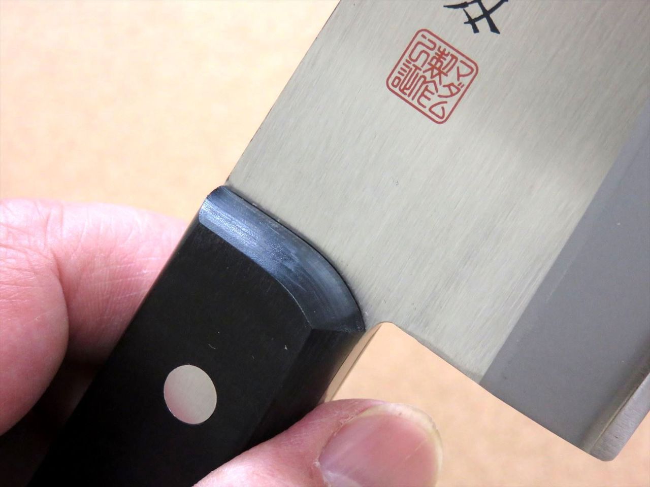 Japanese Kitchen Deba Knife 165mm 6.5 inch Cleaving Meat Fish Bone SEKI JAPAN