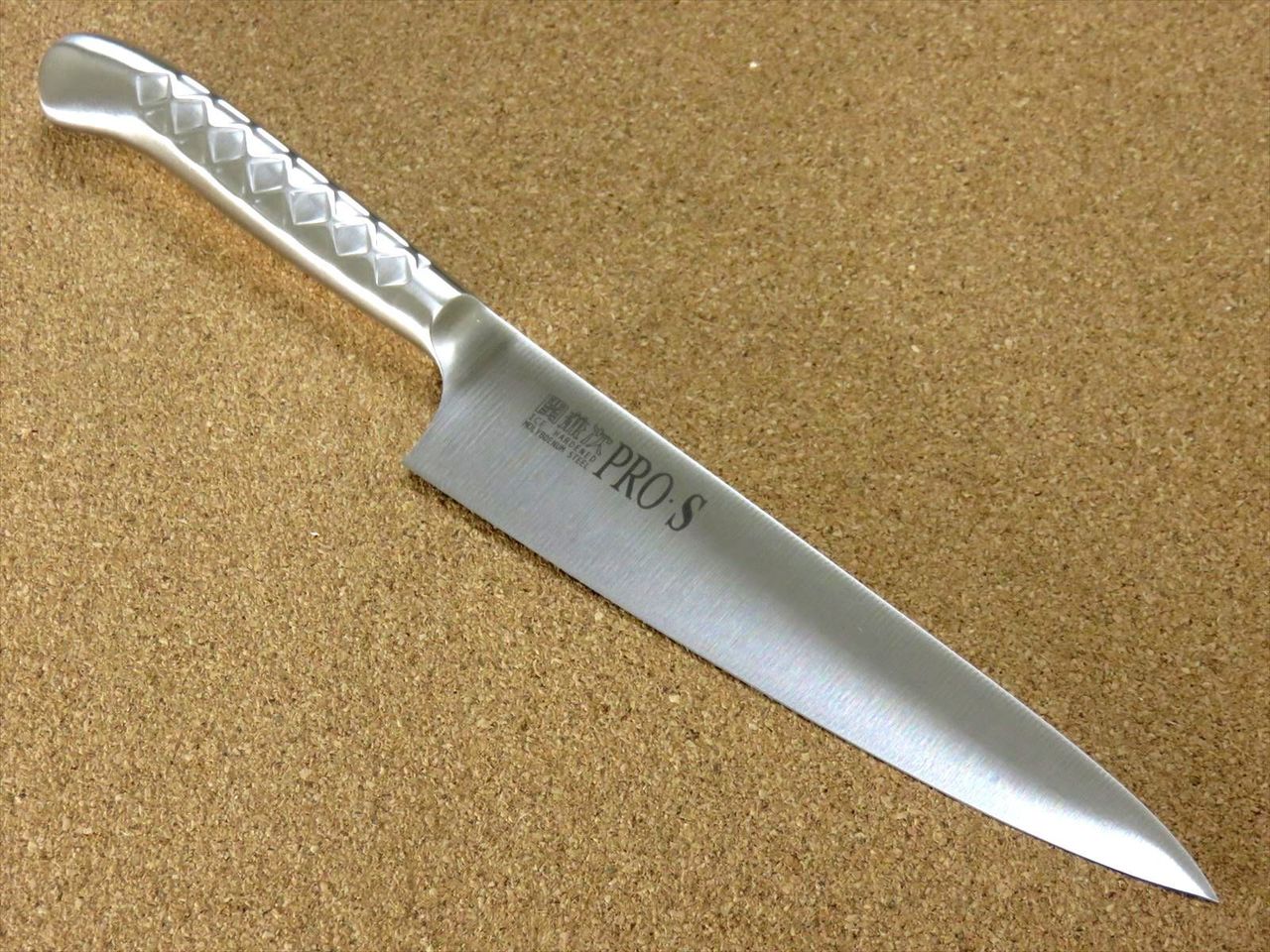 Japanese PRO-S Kitchen Petty Utility Knife 5.9 inch Stainless Handle SEKI JAPAN