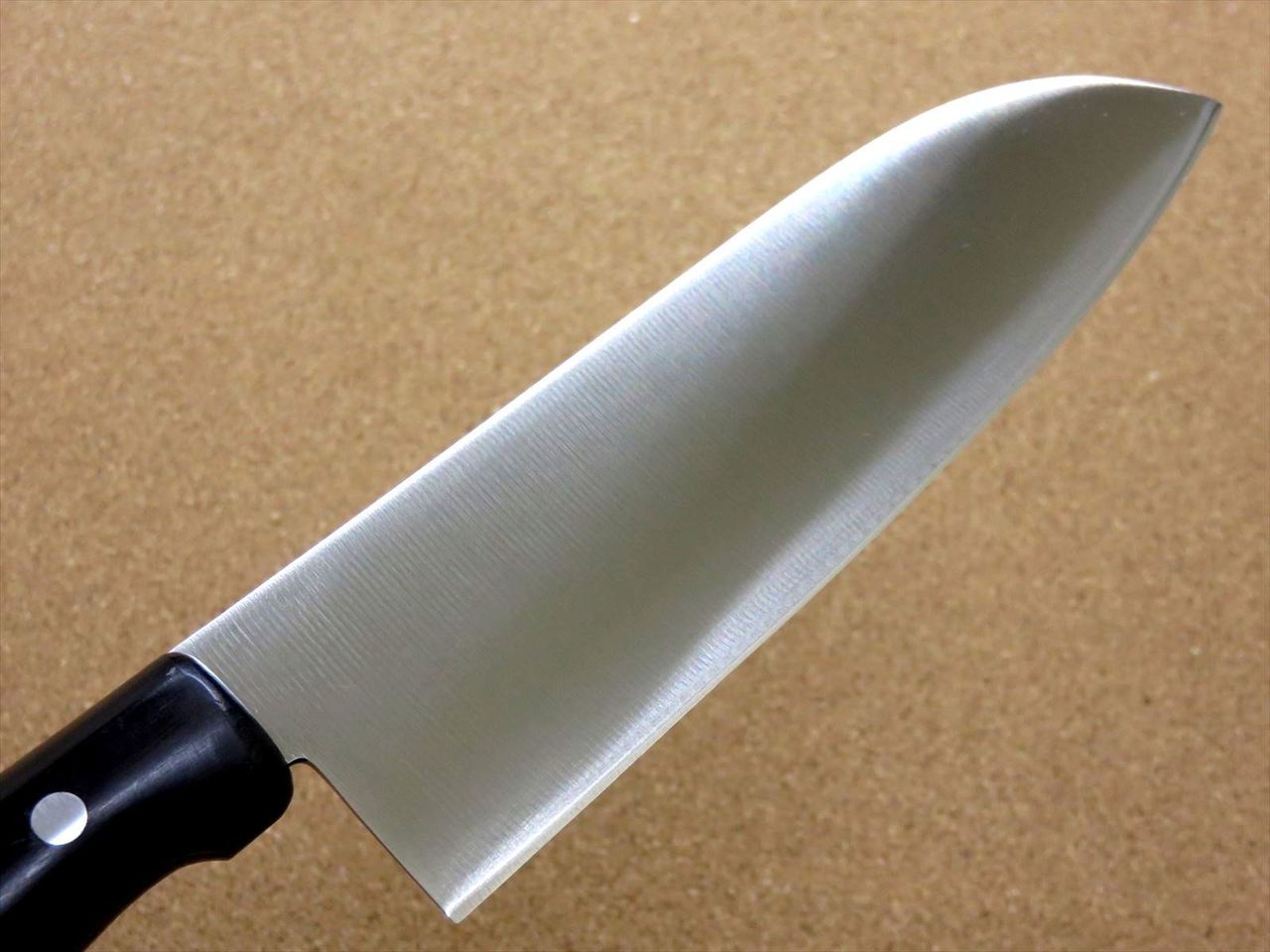 Japanese Kitchen Santoku Knife 170mm 6.7 inch Round handle SEKI JAPAN Japonais