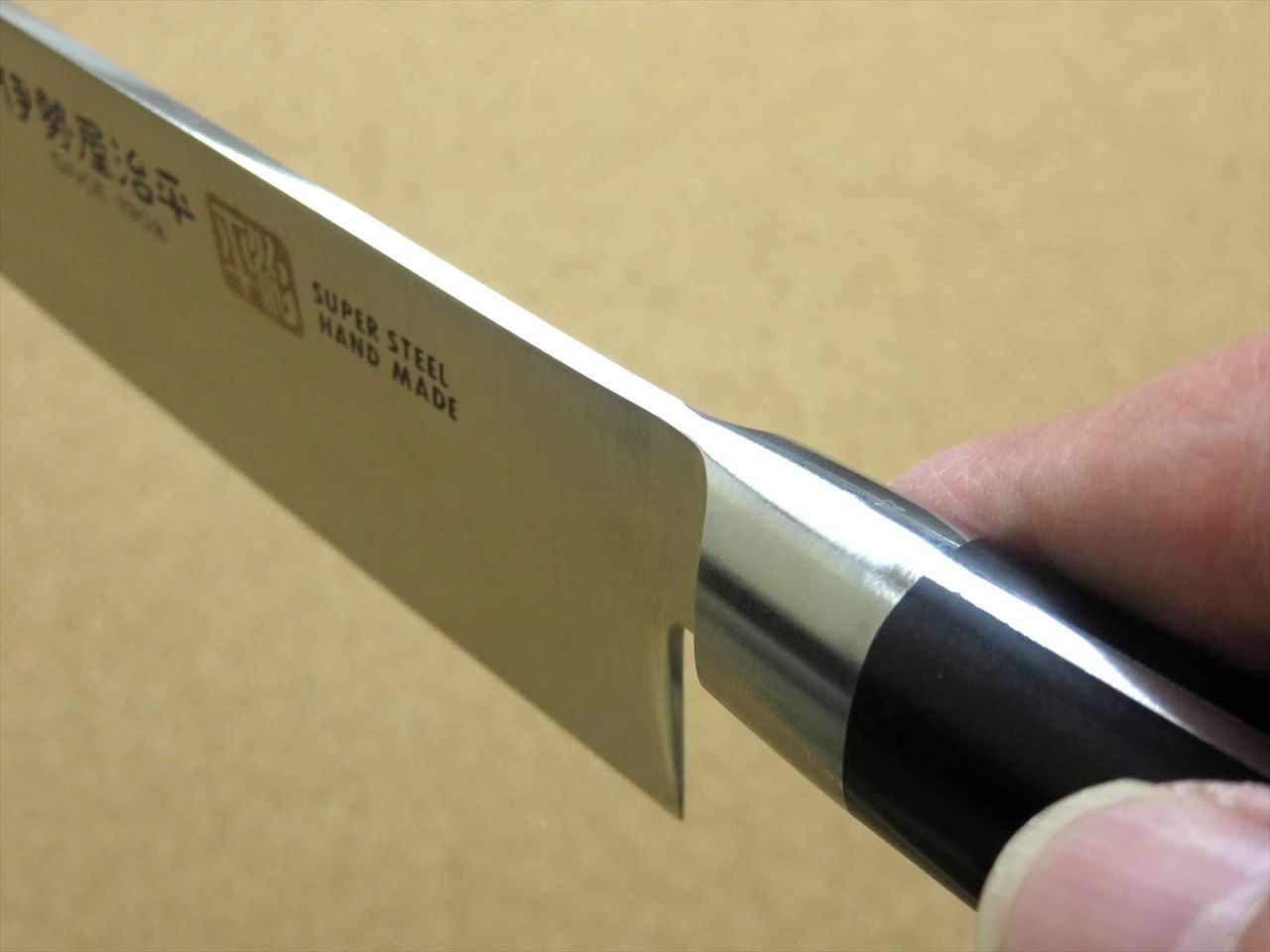 Japanese SETO ISEYA-F Kitchen Gyuto Chef's Knife 8.3" Micarta Bolster SEKI JAPAN