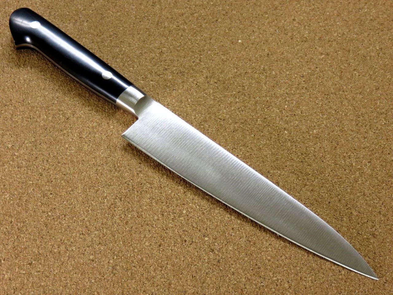 Japanese SETO ISEYA-F Kitchen Utility Knife 5.9 inch Micarta Bolster SEKI JAPAN