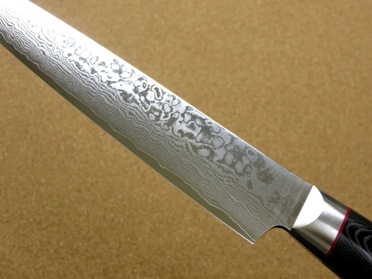 Japanese SAIUN Kitchen Sujihiki Slicing Knife 210mm 8" VG-10 Damascus SEKI JAPAN