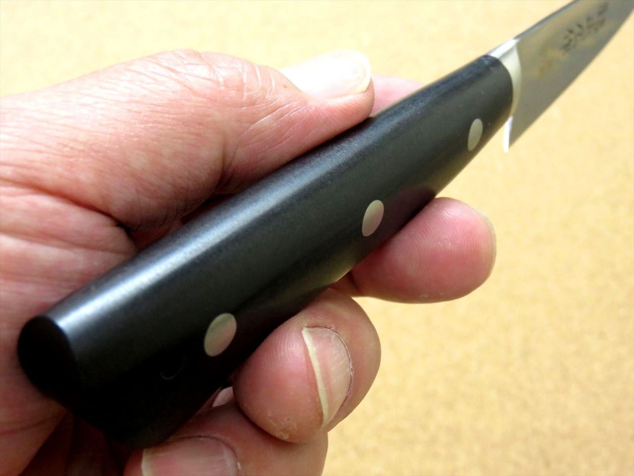 Japanese Masahiro Kitchen Petty Utility Knife 3.5 inch MV Honyaki SEKI JAPAN