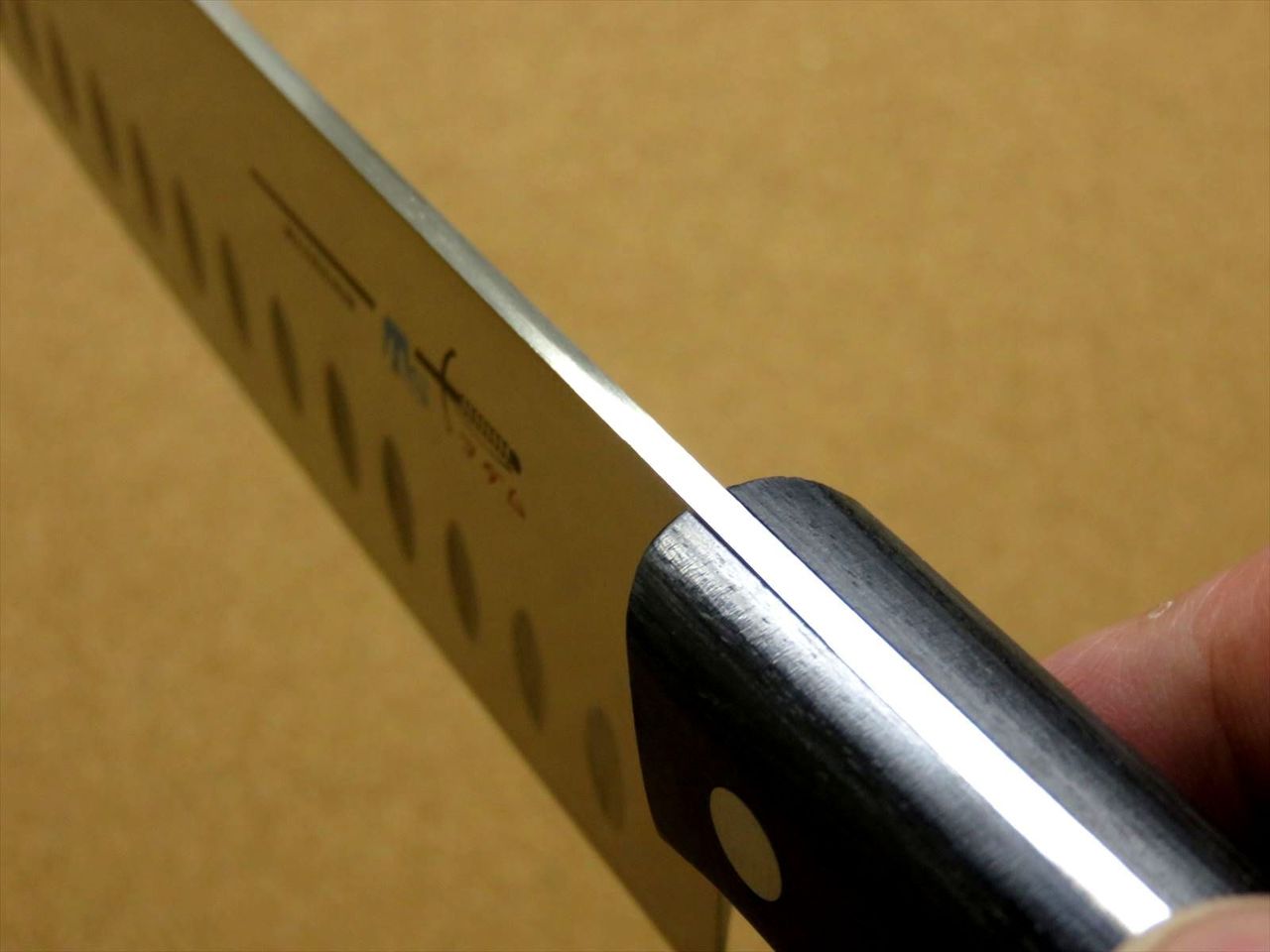 Japanese Kitchen Dimple Santoku Knife 170mm 6.7 inch Meat Fish cut SEKI JAPAN