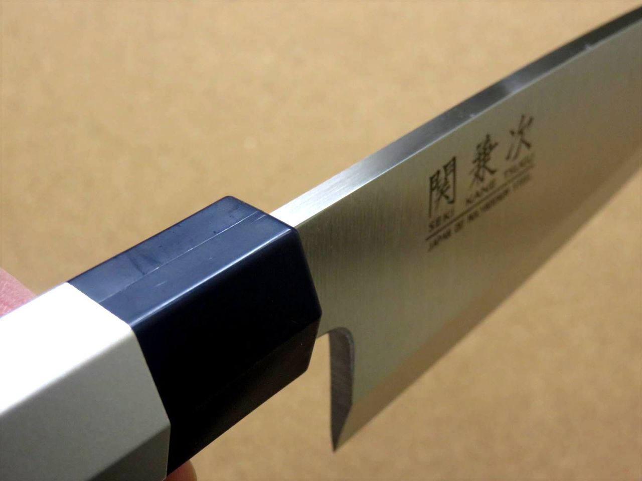 Japanese Kitchen Deba Knife 6.5 inch Aluminum Handle Single edged SEKI JAPAN