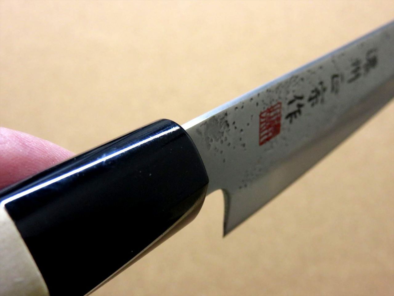 Japanese Masamune Kitchen Sashimi Yanagiba Knife 8.1" Nashiji blade SEKI JAPAN
