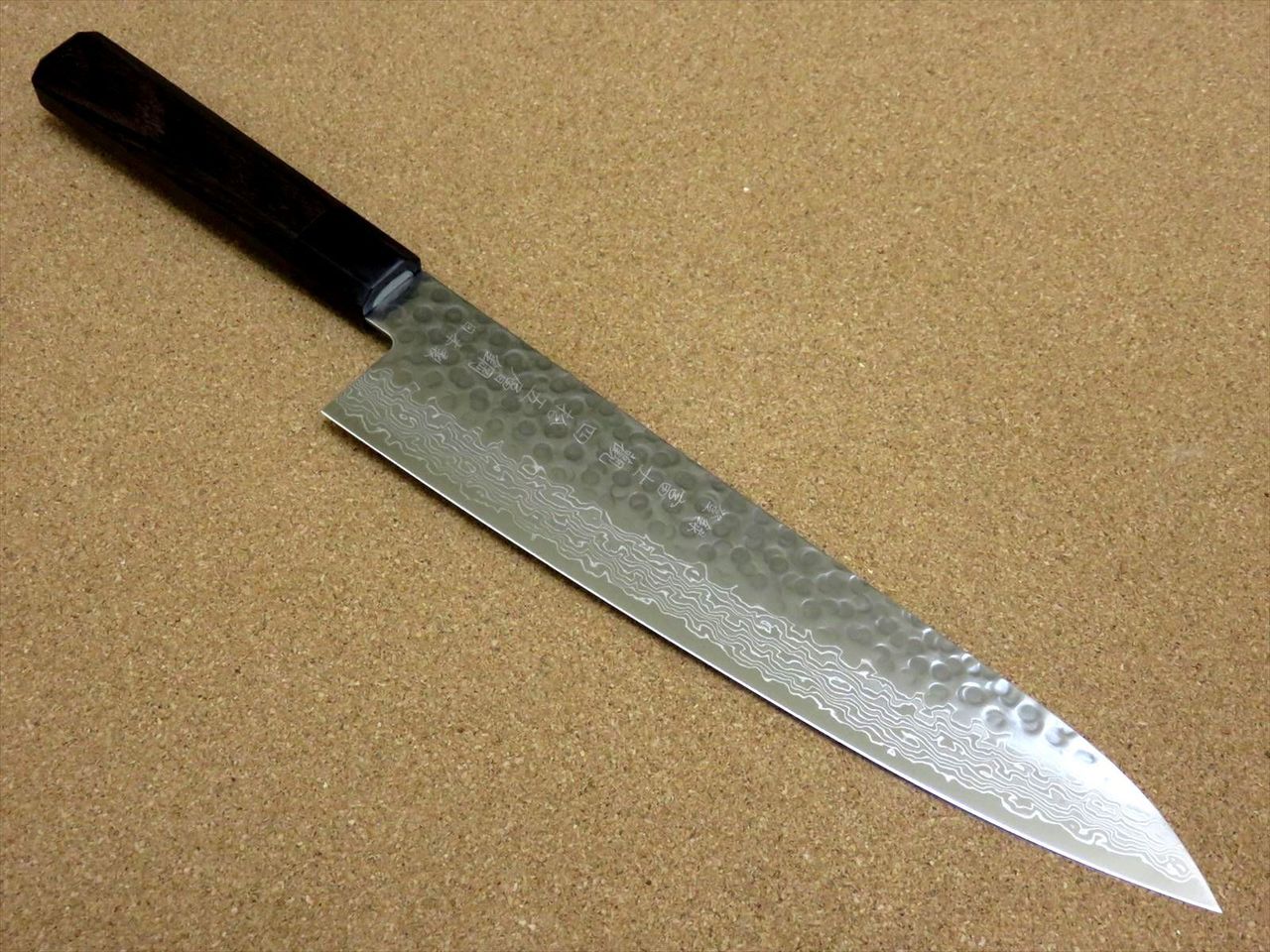 Japanese Kitchen Gyuto Chef's Knife 240mm 9.4 inch Damascus 45 Layers SEKI JAPAN