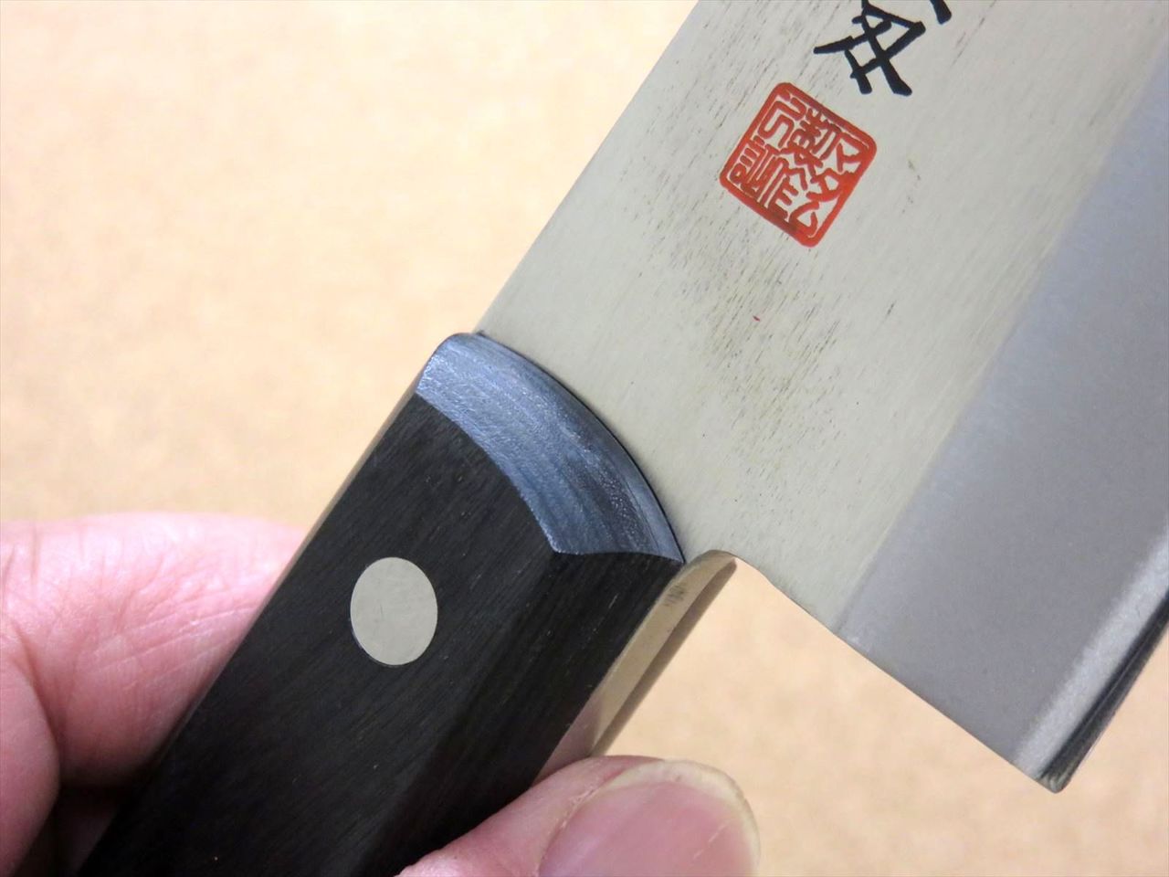 Japanese Kitchen Deba Knife 130mm 5.1 inch Cleaving Meat Fish Bone SEKI JAPAN