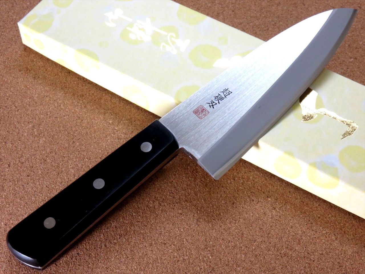 Japanese Kitchen Deba Knife 165mm 6.5 inch Cleaving Meat Fish Bone SEKI JAPAN