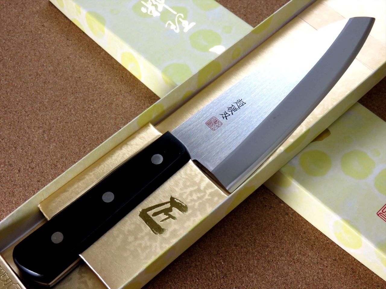 Japanese Kitchen Deba Knife 140mm 5.5 inch Cleaving Meat Fish Bone SEKI JAPAN