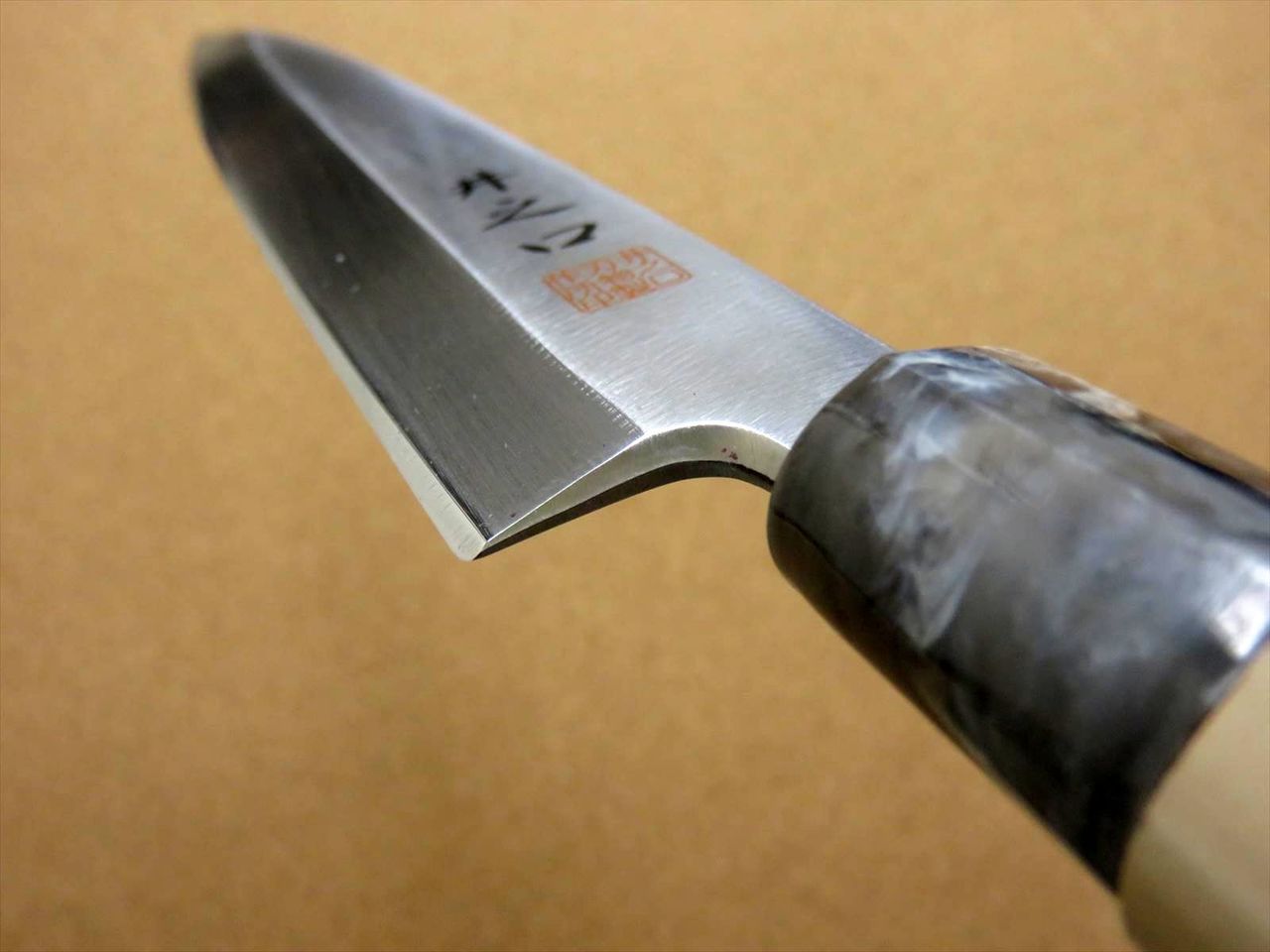 Japanese Kitchen Sashimi Yanagiba Knife 8.3 inch Left handed Natural wood JAPAN