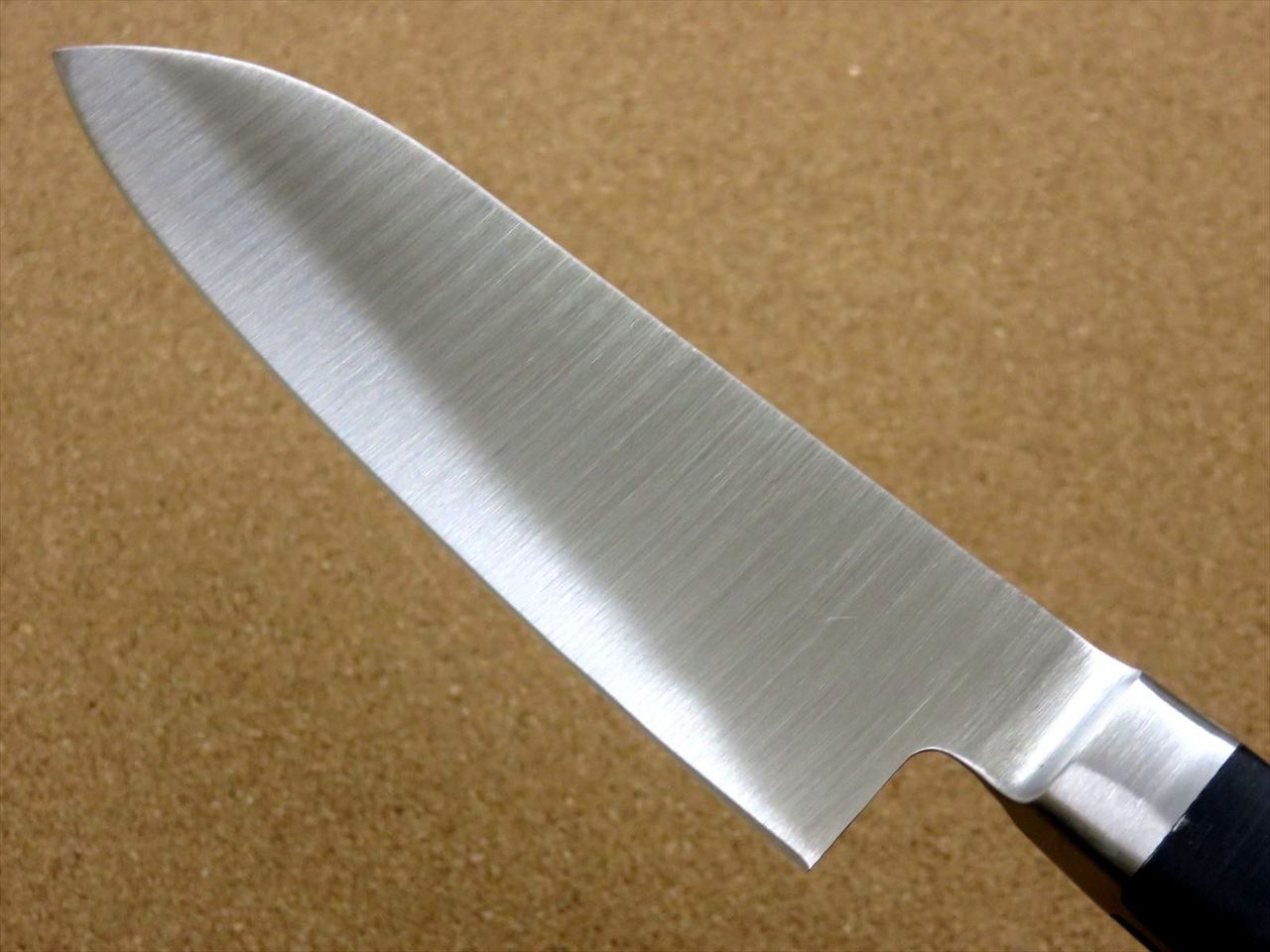 Japanese Masamune Kitchen Small Santoku Knife 135mm 5.3 inch Bolster SEKI JAPAN