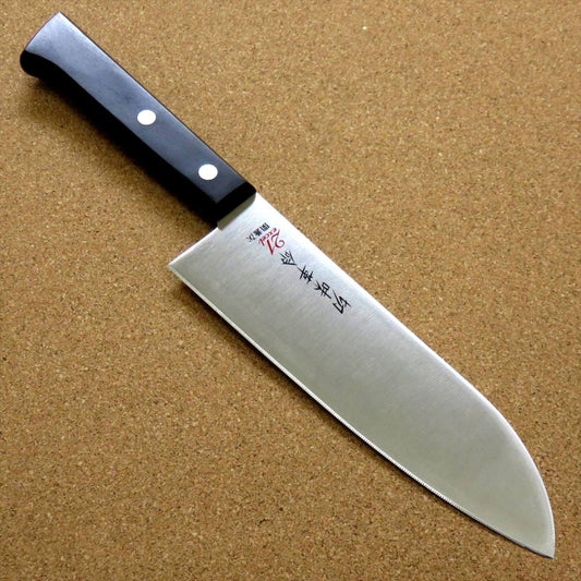 Japanese Kitchen Santoku Knife 6.5 inch Household use Serrated blade SEKI JAPAN