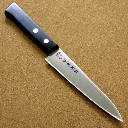 Japanese Kitchen Utility Knife 5.1 inch Household use Serrated blade SEKI JAPAN