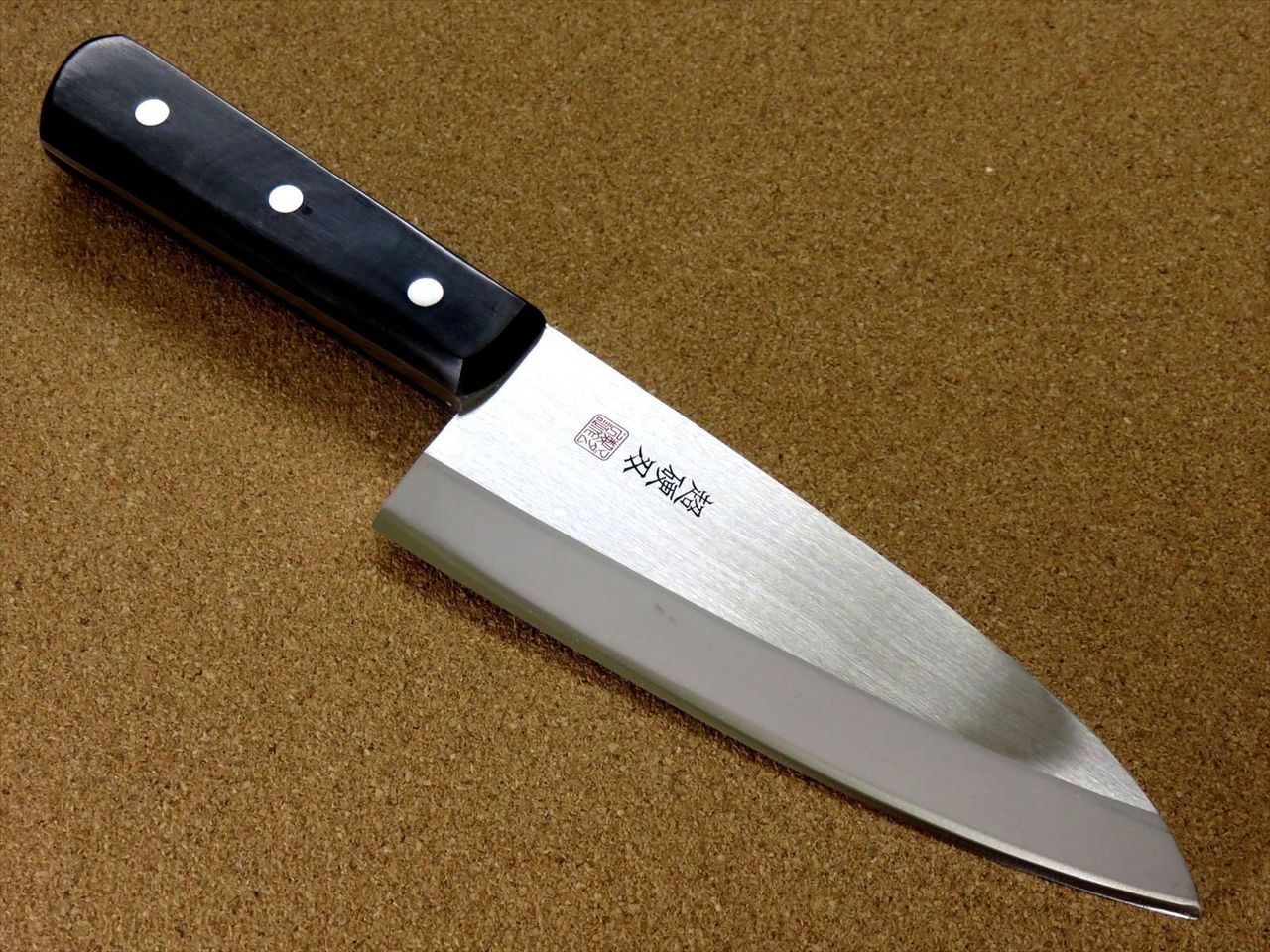 Japanese Kitchen Deba Knife 165mm 6.5 inch Cleaving Meat Fish Bone SEKI JAPAN