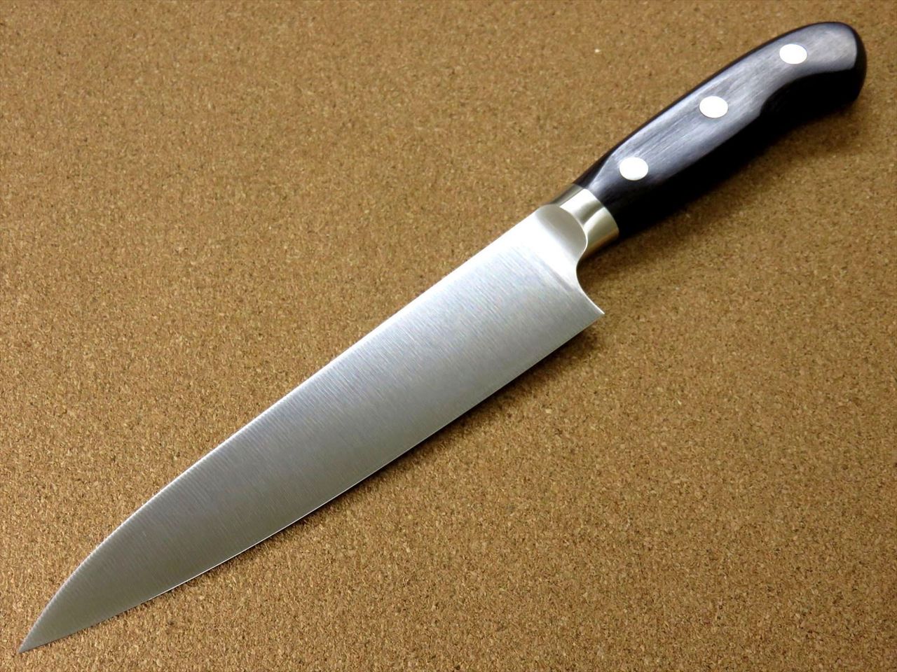 Japanese PRO-M Kitchen Gyuto Chef's Knife 7.1 inch Meat Fish cutting SEKI JAPAN