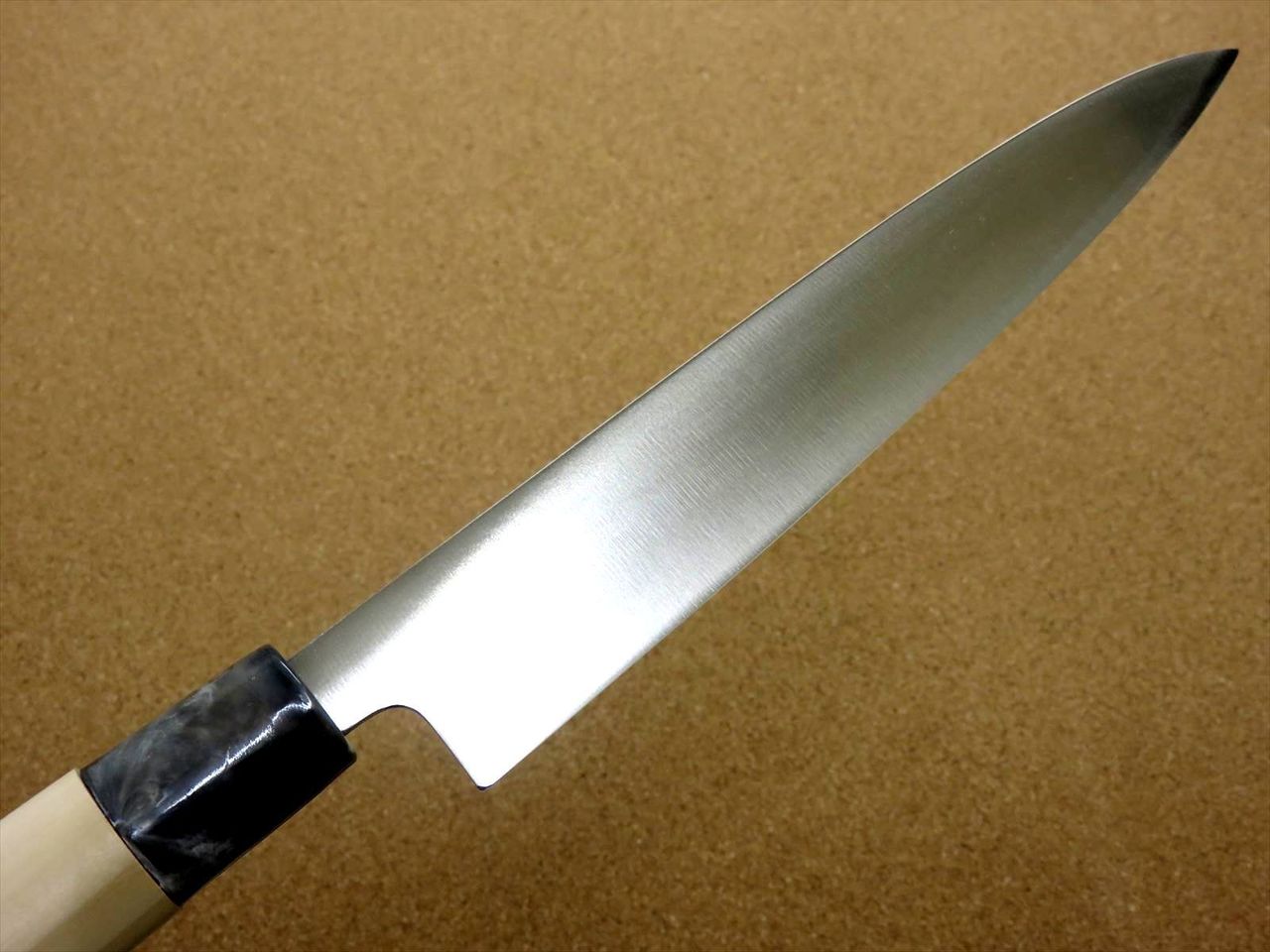 Japanese Kitchen Sashimi Yanagiba Knife 8.3 inch Left handed Natural wood JAPAN
