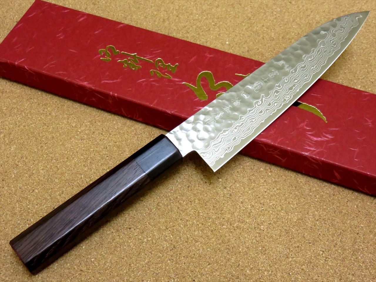 Japanese Kitchen Gyuto Chef's Knife 180mm 7.1 inch Damascus 45 Layers SEKI JAPAN