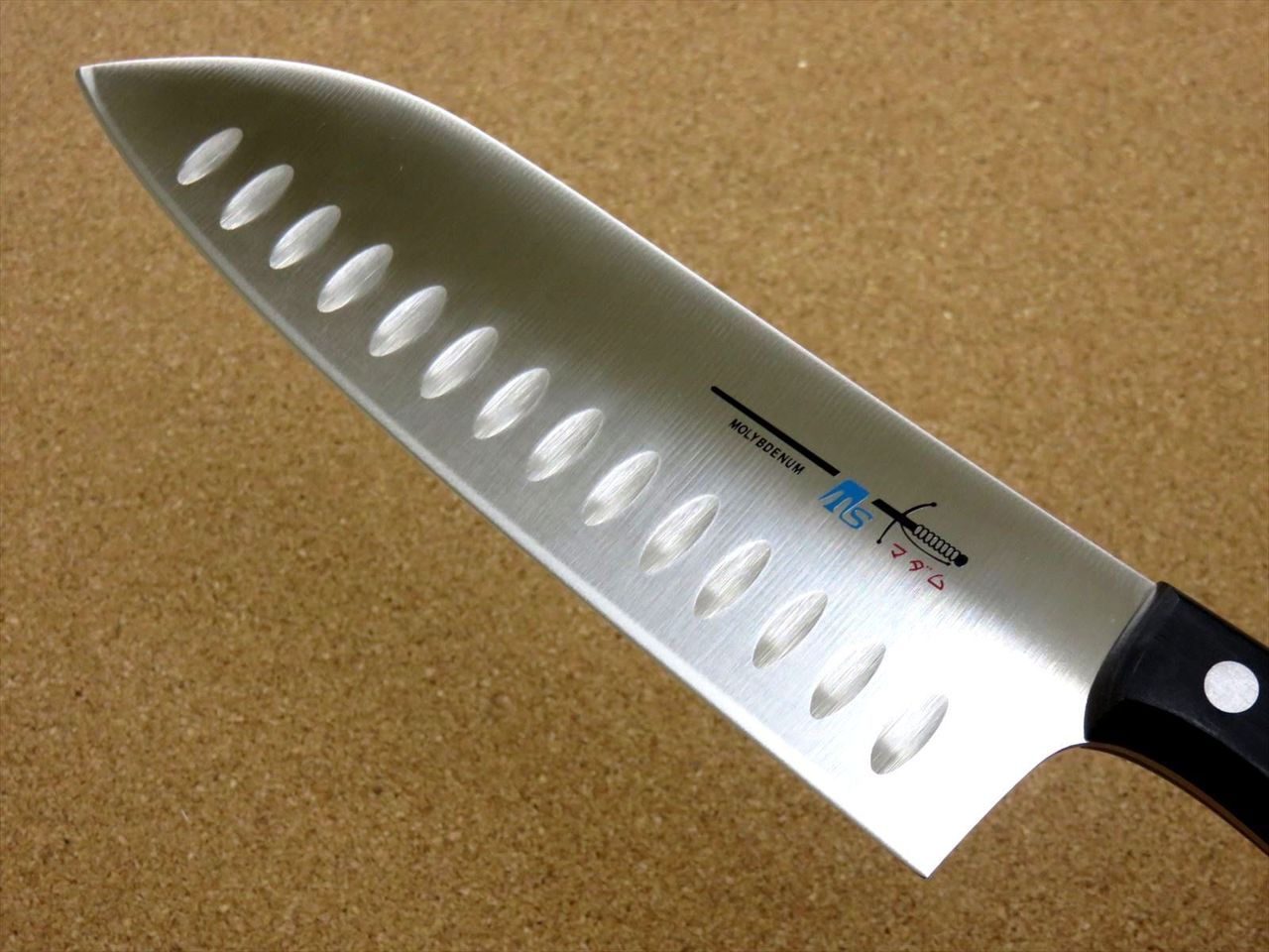 Japanese Kitchen Dimple Santoku Knife 170mm 6.7 inch Meat Fish cut SEKI JAPAN