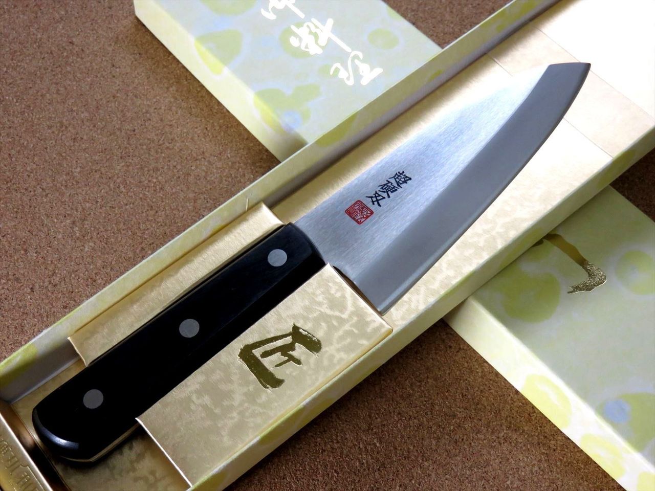 Japanese Kitchen Deba Knife 165mm 6.5 inch Cleaving Meat Fish Bone SEKI JAPAN
