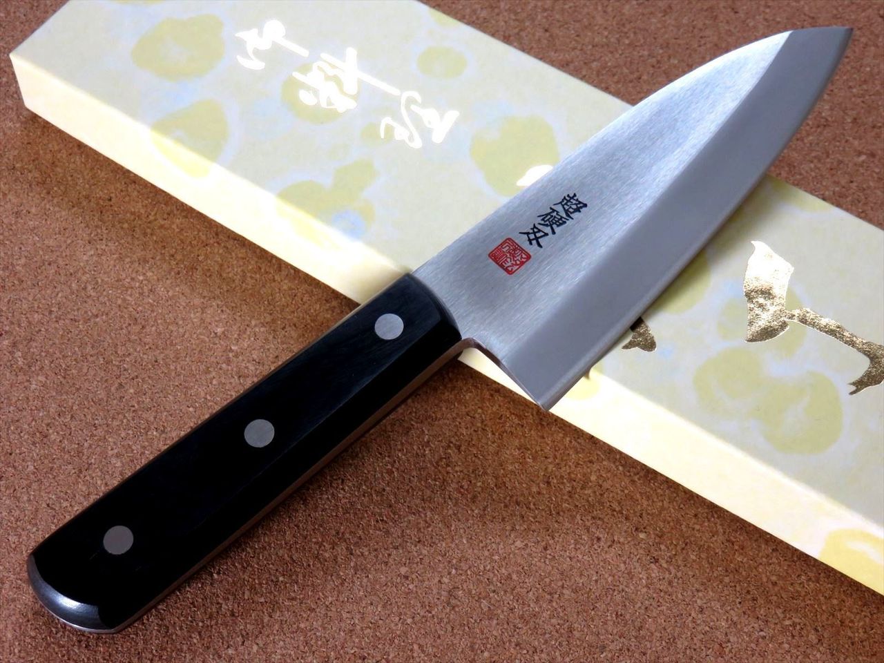 Japanese Kitchen Deba Knife 140mm 5.5 inch Cleaving Meat Fish Bone SEKI JAPAN
