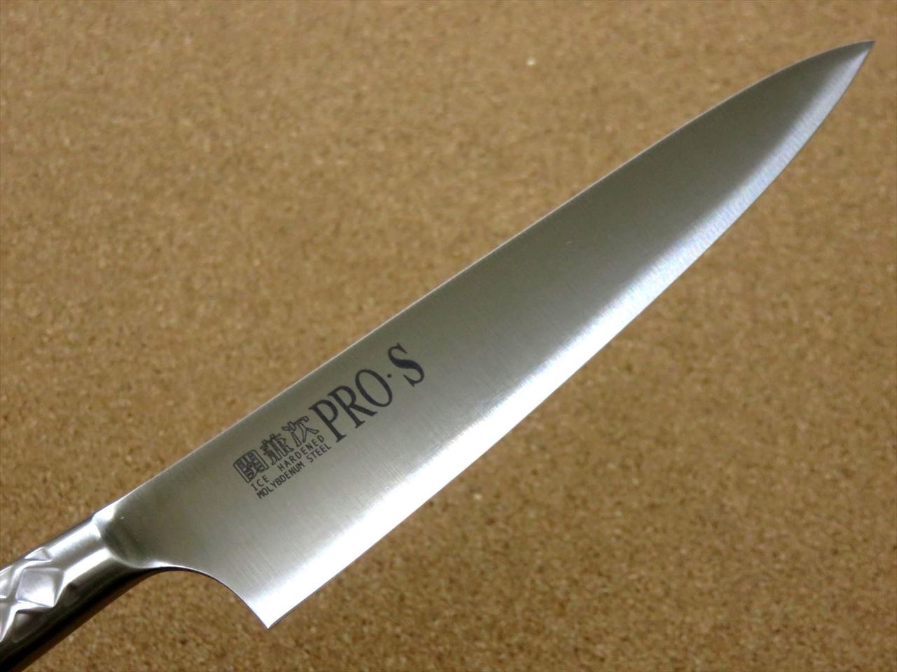 Japanese PRO-S Kitchen Petty Utility Knife 5.9 inch Stainless Handle SEKI JAPAN