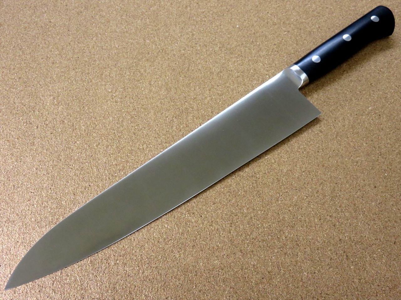 Japanese Masahiro Kitchen Gyuto Chef Knife 11.8 inch MV Honyaki Meat SEKI JAPAN