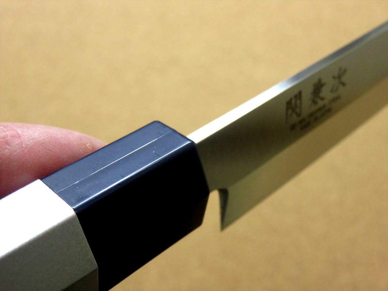 Japanese Kitchen Sashimi Knife 8.3 inch Aluminum Handle Single edged SEKI JAPAN