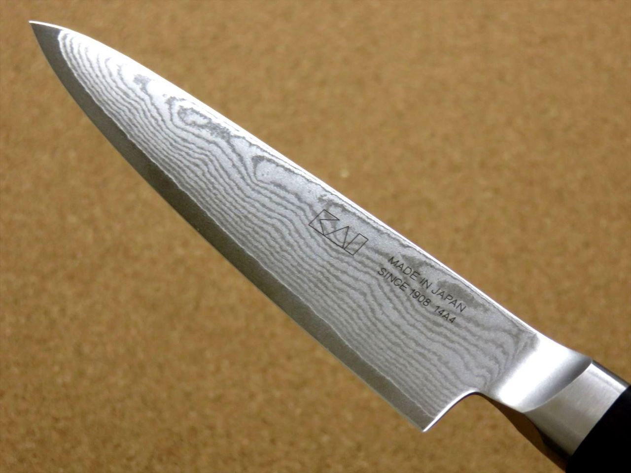 Japanese KAI MAGOROKU Kitchen Petty Utility Knife 120mm 5" Damascus steel JAPAN