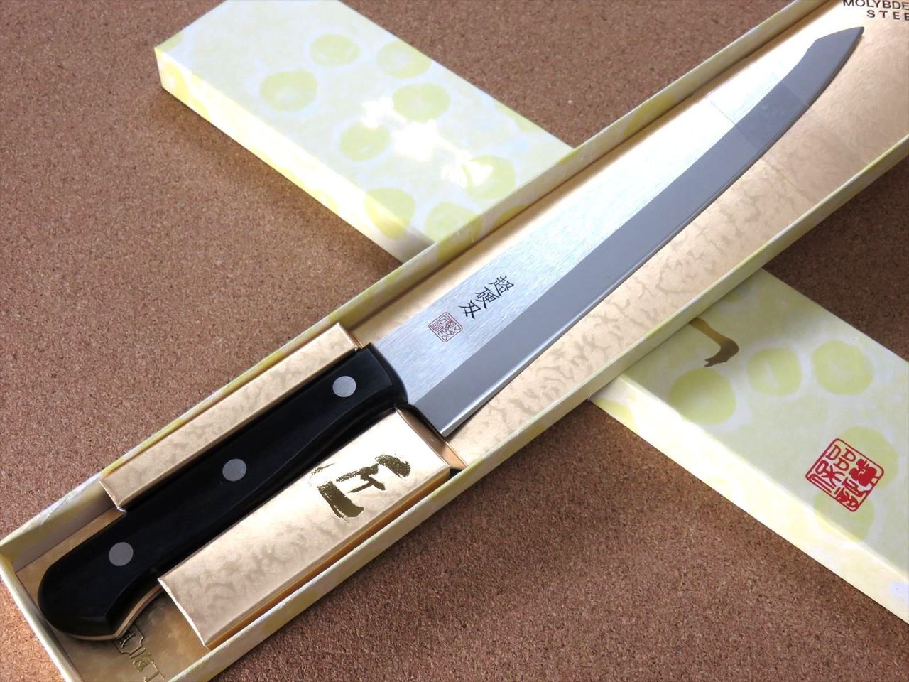 Japanese Kitchen Suji Sashimi Yanagiba Knife 210mm 8.3 inch Right handed JAPAN