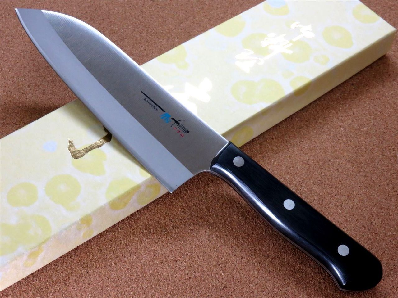 Japanese Kitchen Suji Santoku Knife 170mm 6.7 inch Meat Fish cutting SEKI JAPAN