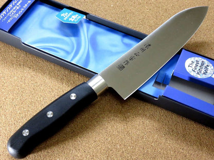 Japanese Masamune Kitchen Santoku Knife 6.7" Polypropylene Handle SEKI JAPAN