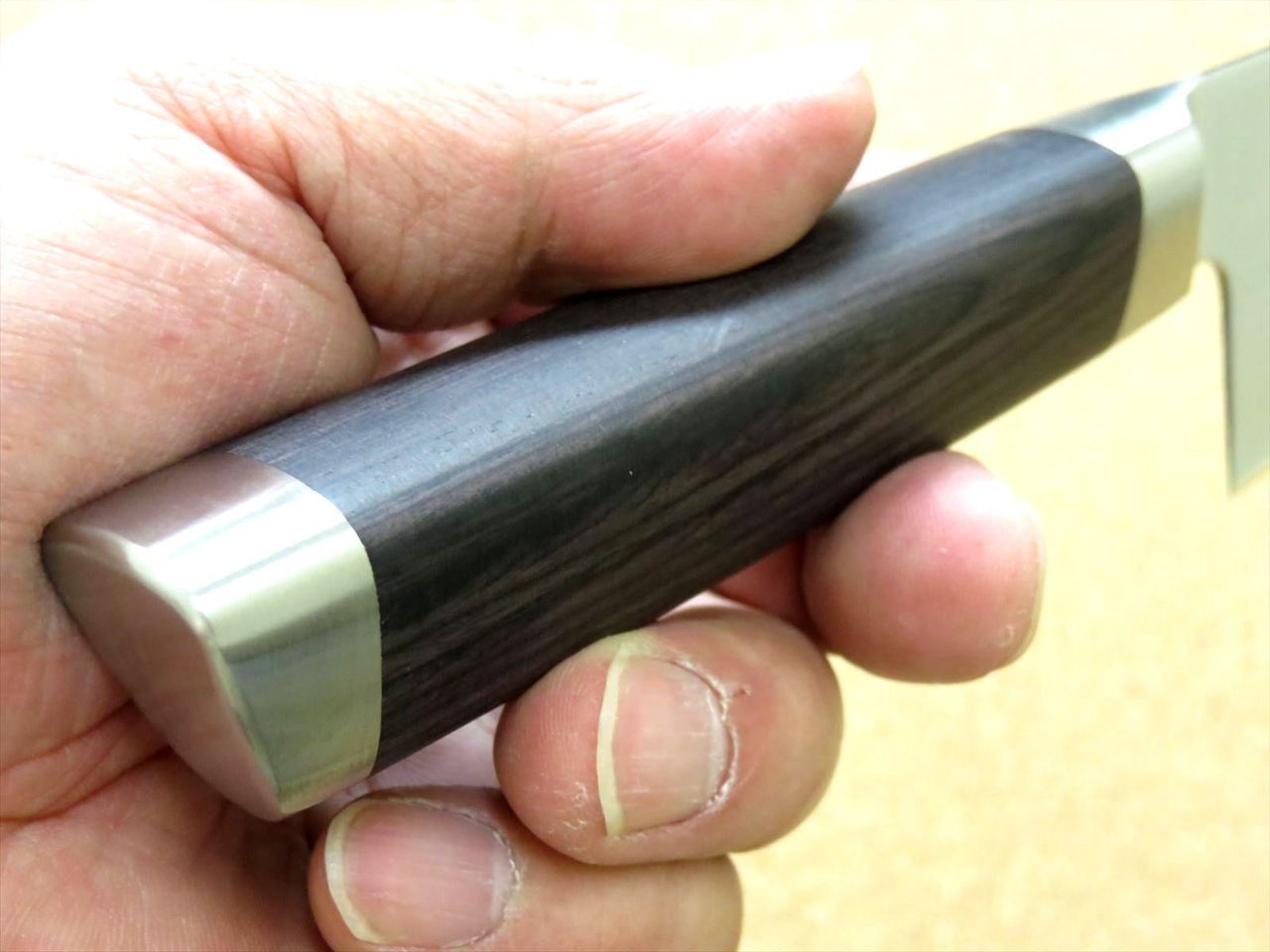 Japanese KAI MAGOROKU Kitchen Santoku Knife 165mm 6 1/2 in Damascus steel JAPAN