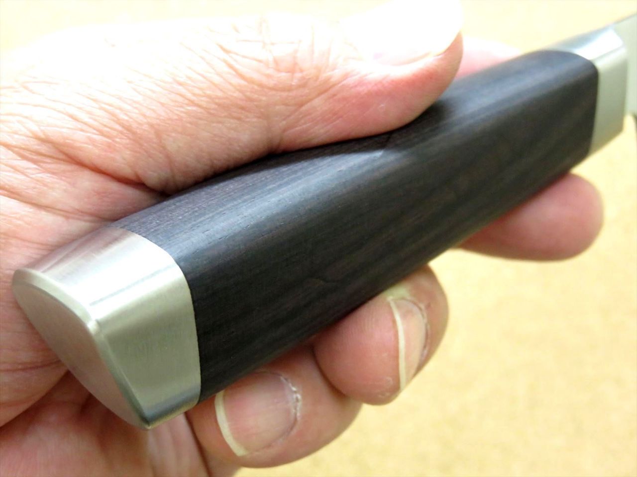 Japanese KAI MAGOROKU Kitchen Nakiri Knife 165mm 6 1/2 inch Damascus steel JAPAN
