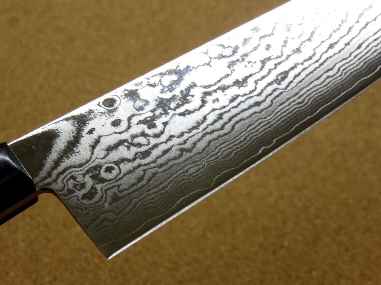 Japanese SETO ISEYA-G Kitchen Santoku Knife 180mm 7.1" VG-10 Damascus SEKI JAPAN