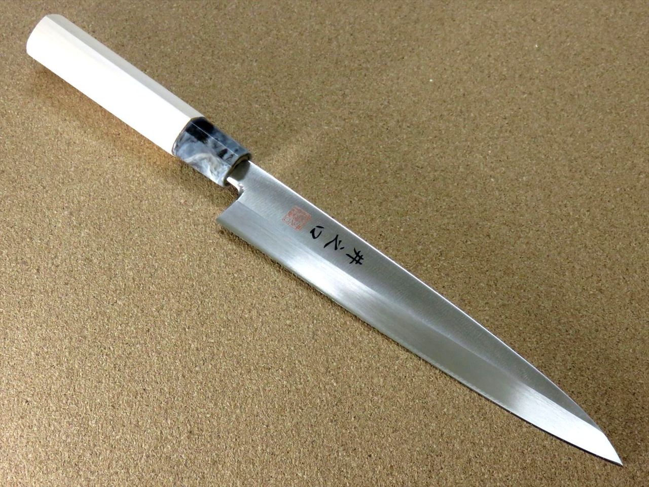 Japanese Kitchen Sashimi Yanagiba Knife 210mm 8.3 inch Right handed SEKI JAPAN