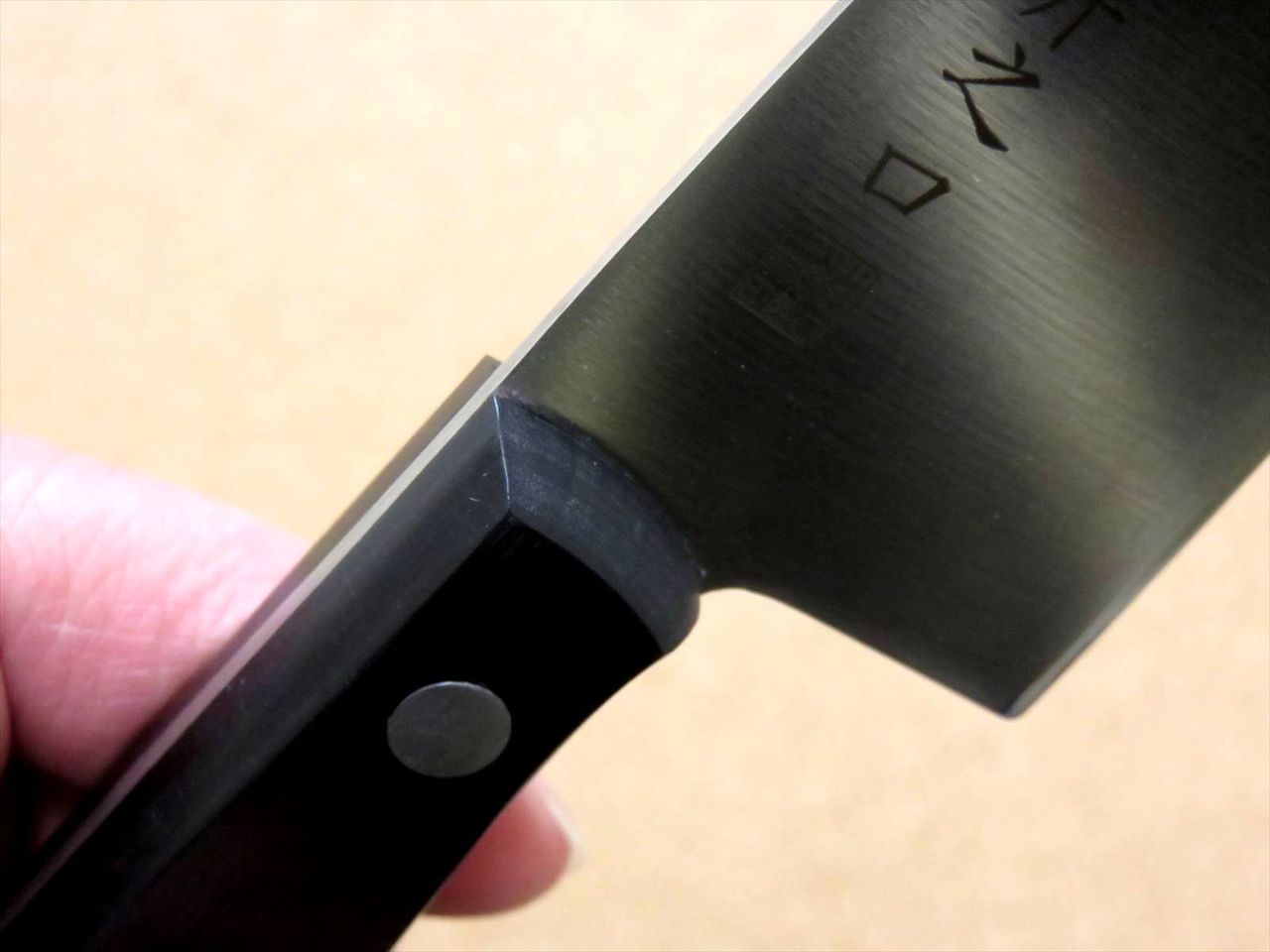 Japanese Kitchen Small Knife 110mm 4.3" Double-edged Fishing Outdoor SEKI JAPAN