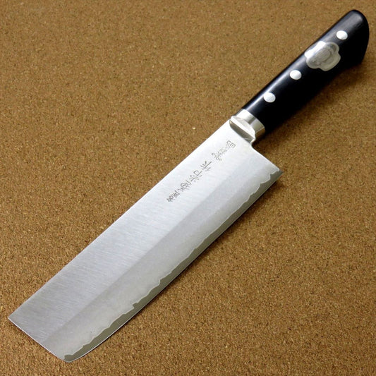 Japanese Kanetsune Kitchen Nakiri Knife 165mm 6.5 inch VG10 3 layers SEKI JAPAN