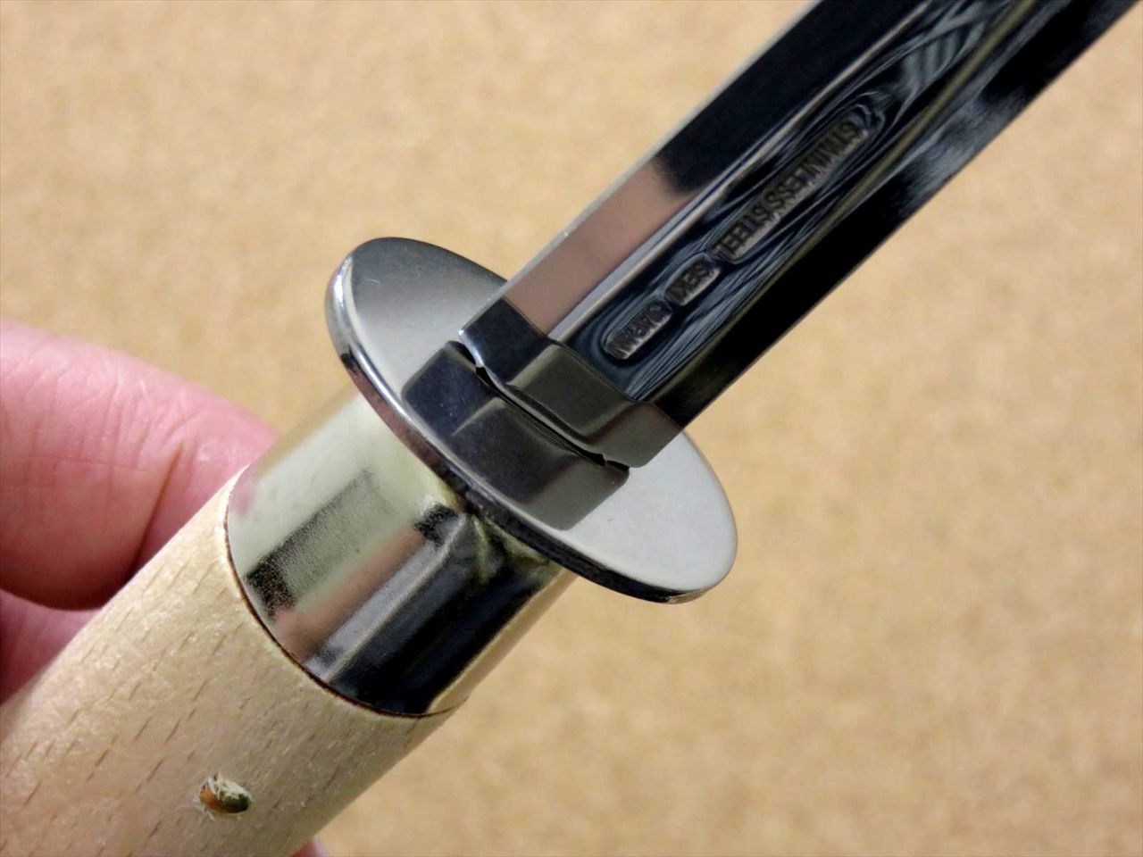 Japanese Clam Oyster Knife 95mm 3.7 inch Chef Tools Stainless Steel SEKI JAPAN