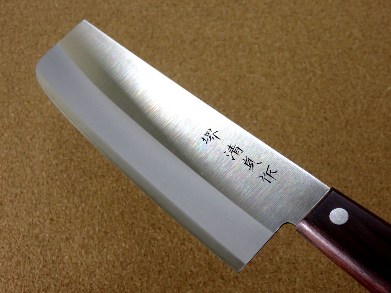 Japanese Sakai Kitchen Nakiri Vegetable Knife 6.3" Lightweight 90g SEKI JAPAN