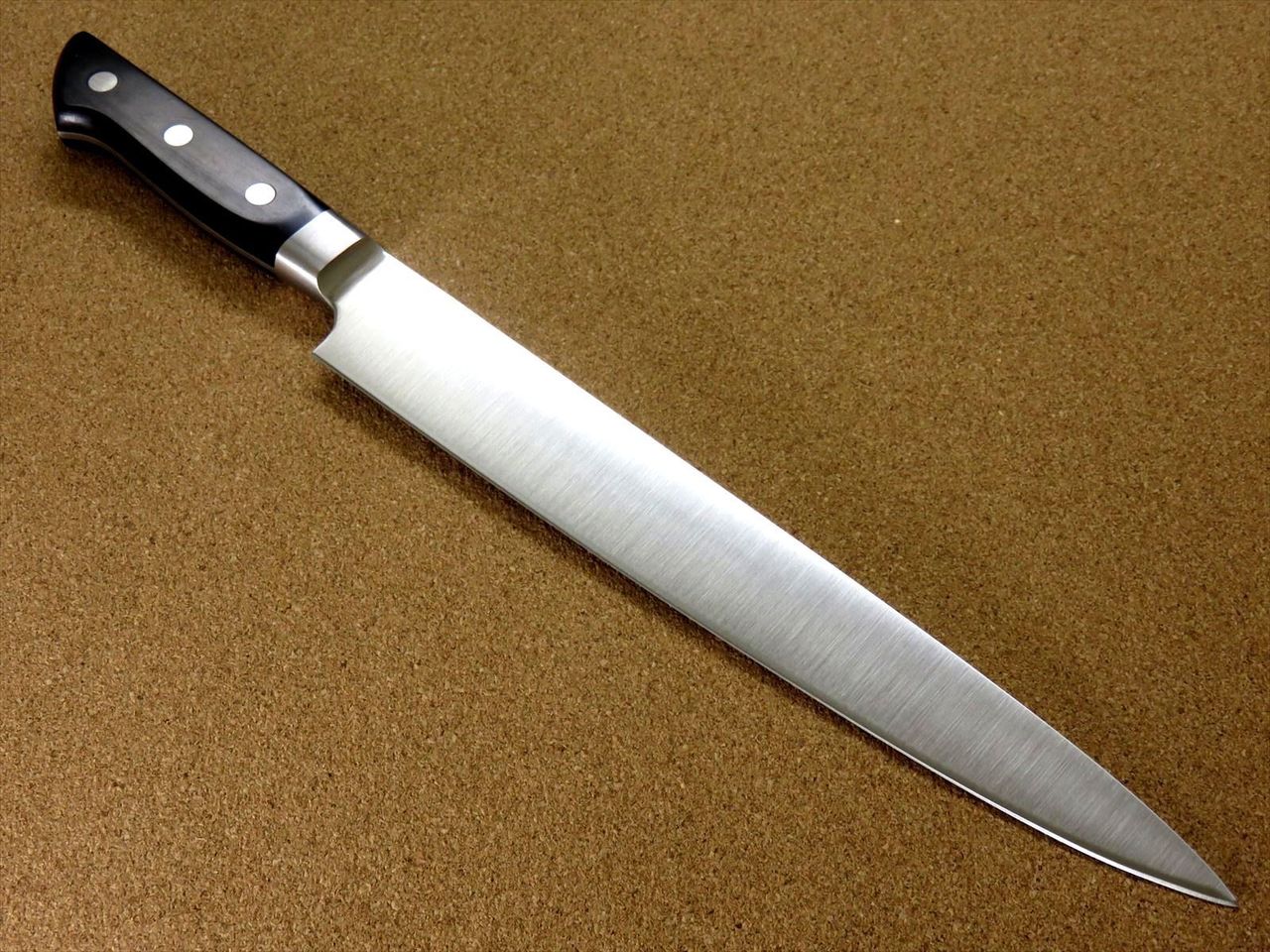 Japanese Kitchen Sujihiki Slicing Knife 270mm 10.6 inch Meat Ham Fish SEKI JAPAN