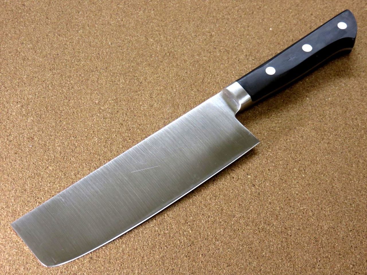 Japanese Masamune Kitchen Nakiri Vegetable Knife 160mm 6.3" Bolster SEKI JAPAN