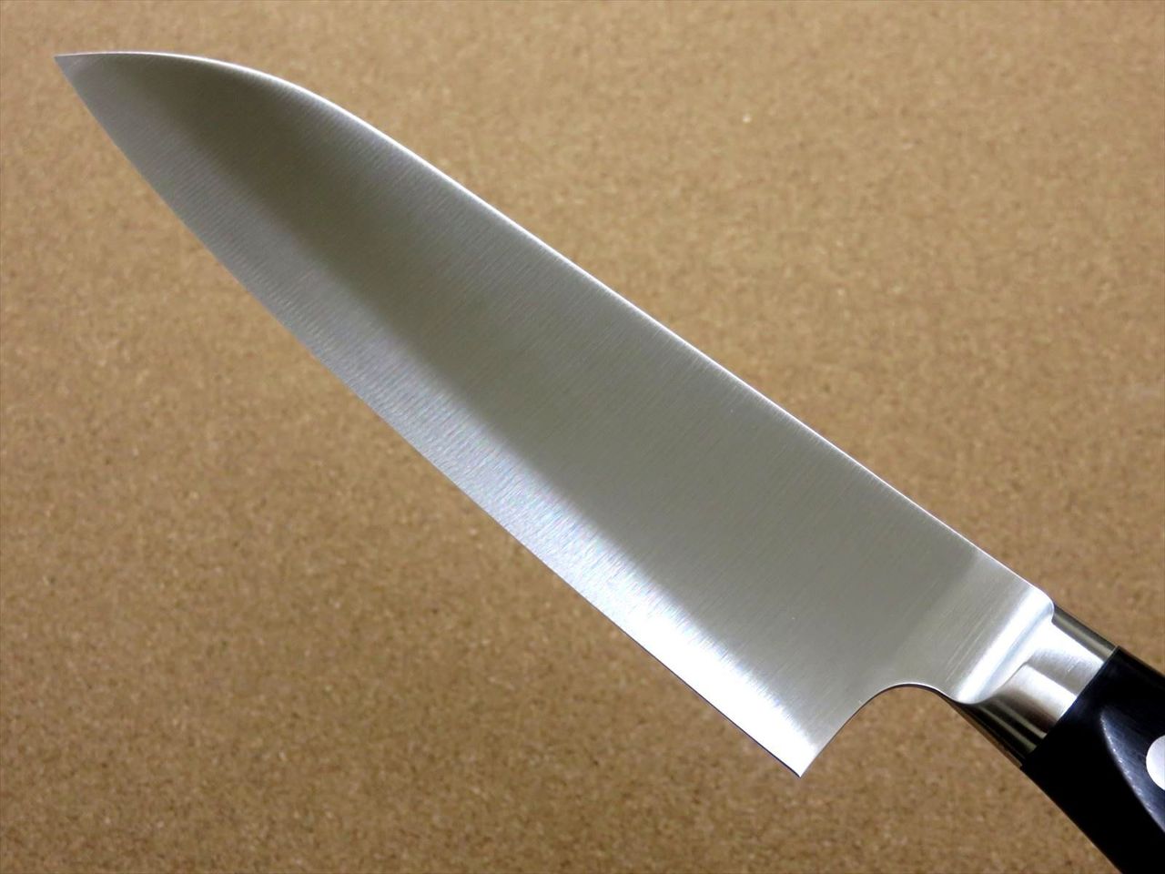 Japanese PRO-M Kitchen Santoku Knife 6.7" All purpose Meat & Fish cut SEKI JAPAN