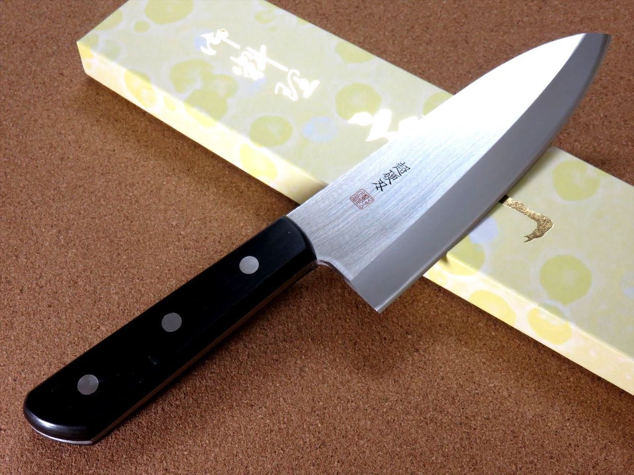 Japanese Kitchen Deba Knife 180mm 7.1 inch Cleaving Meat Fish Bone SEKI JAPAN