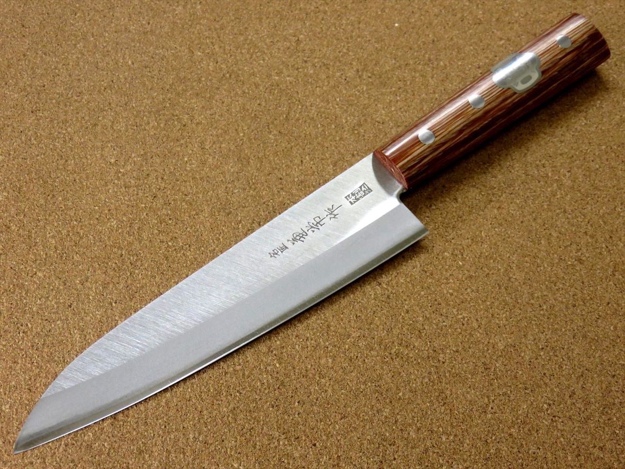 Japanese Kanetsune Kitchen Gyuto Chef's Knife 180mm 7.1 inch Warikomi SEKI JAPAN