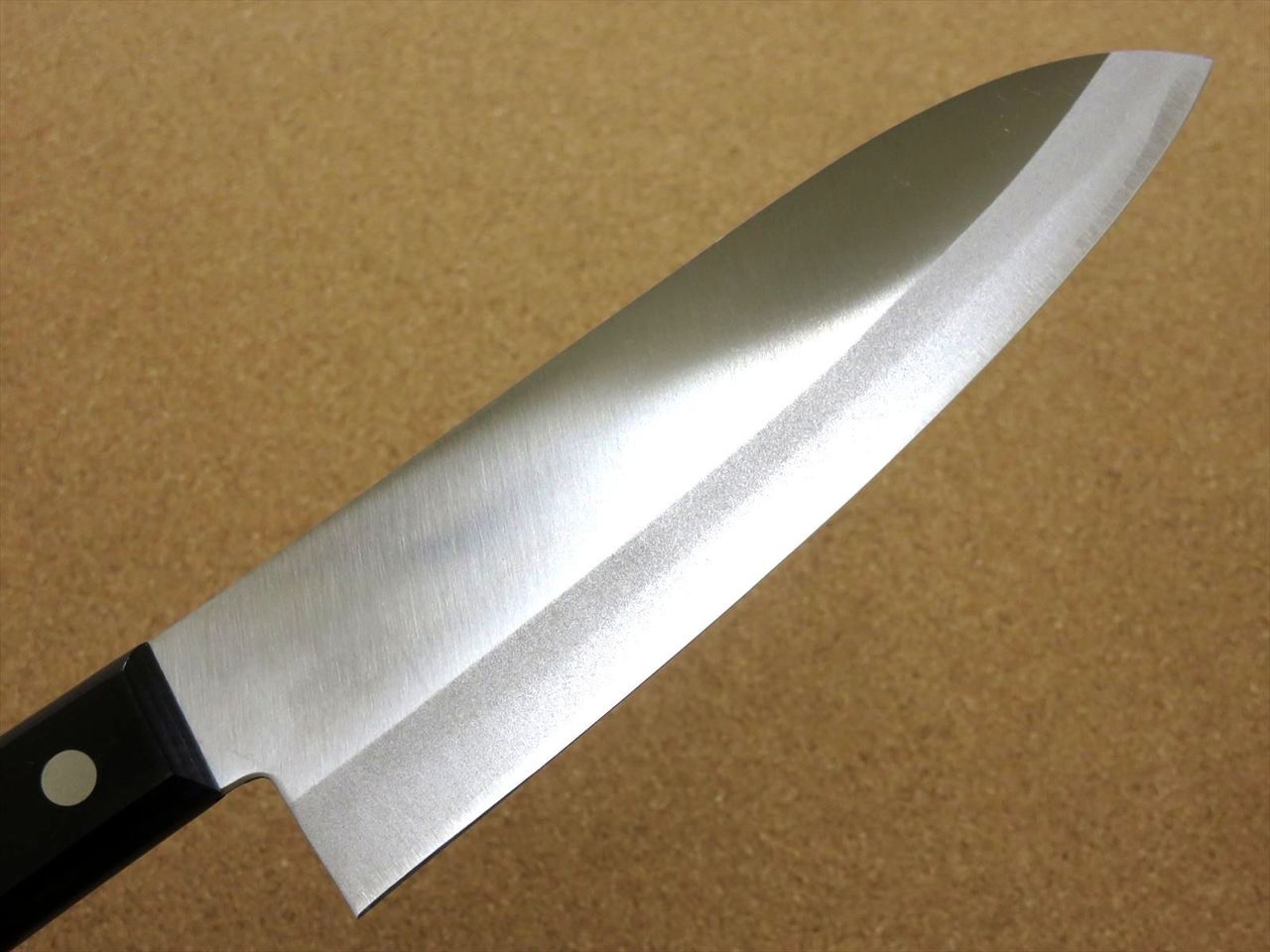 Japanese Kitchen Santoku Knife 170mm 7 inch 3 Layers White Steel #2 SEKI JAPAN